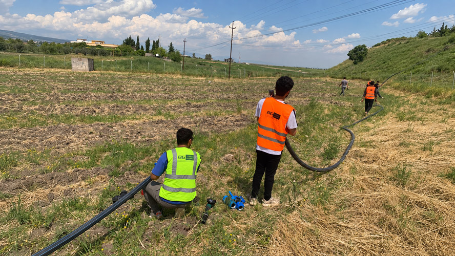 Orbit Global irrigation project
