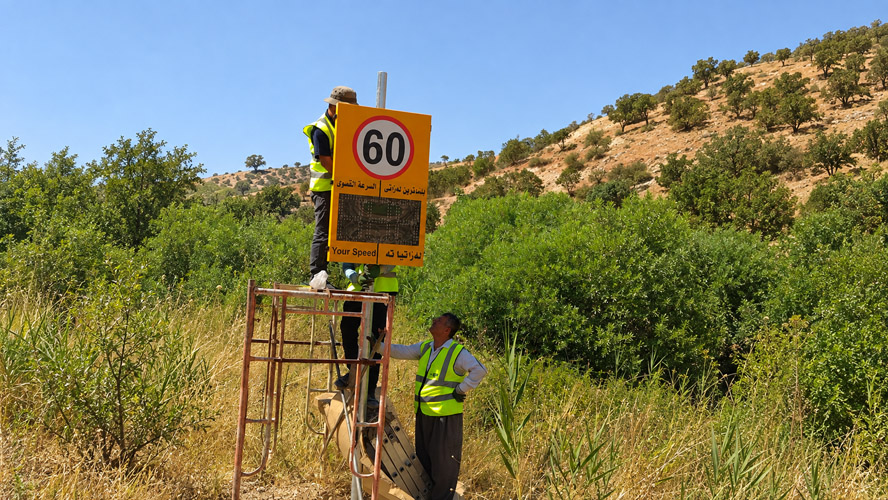 Orbit Global road-signs project